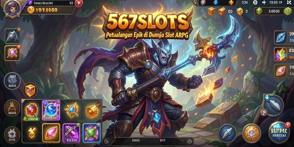 Gameplay seru 567SLOTS dengan grafis menakjubkan.