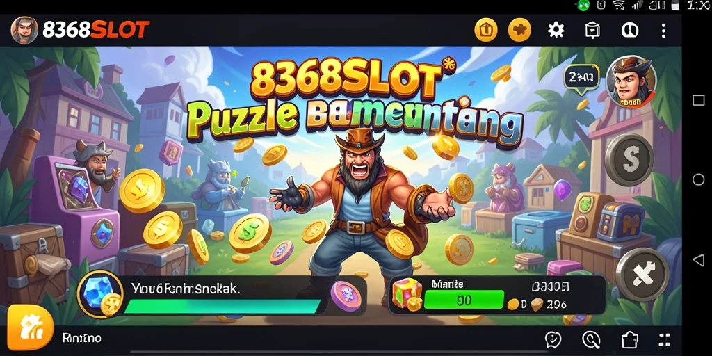 Tampilan gameplay 8368SLOT yang menantang dan memukau.