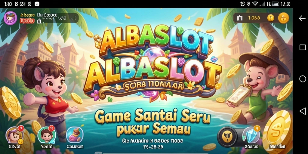 Screenshot gameplay ALBASLOT yang seru dan menghibur.