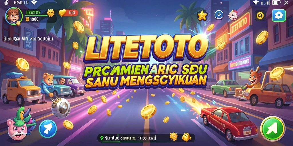 Tampilan gameplay LITETOTO yang seru dan penuh aksi.