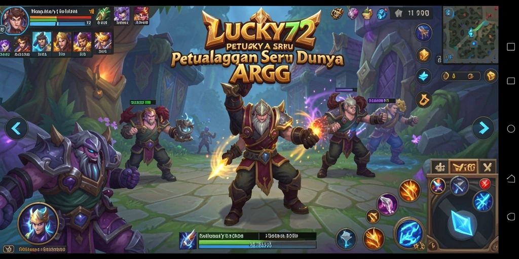 Tampilan gameplay mendebarkan di <strong>LUCKY72</strong> dengan aksi pertarungan yang mendetail.